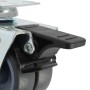 Acht doppelte schwenkbare Räder, 50 mm, 8 Stück. von , Materialhandhabung - Ref: Foro24-277926, Preis: 29,89 €, Rabatt: %