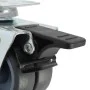 Double swivel wheels 8 units 50 mm by , Material handling - Ref: Foro24-277926, Price: 29,38 €, Discount: %