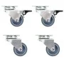 Double swivel wheels 24 units 50 mm by , Material handling - Ref: Foro24-277924, Price: 87,75 €, Discount: %
