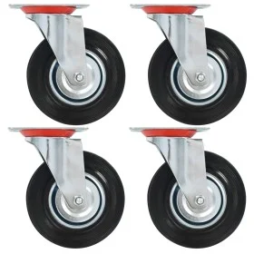 Swivel wheels 12 units 125 mm by , Material handling - Ref: Foro24-277972, Price: 82,53 €, Discount: %