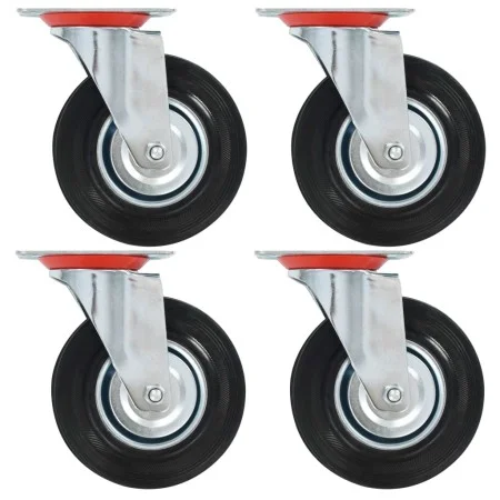 Swivel wheels 12 units 125 mm by , Material handling - Ref: Foro24-277972, Price: 82,53 €, Discount: %