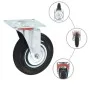 Swivel wheels 12 units 125 mm by , Material handling - Ref: Foro24-277972, Price: 82,53 €, Discount: %