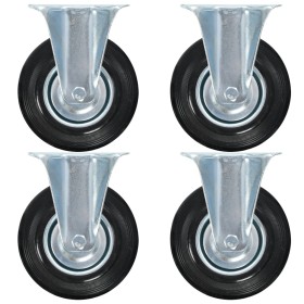Fixed wheels 8 units 125 mm by , Material handling - Ref: Foro24-277966, Price: 48,80 €, Discount: %
