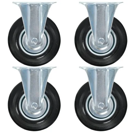 Fixed wheels 8 units 125 mm by , Material handling - Ref: Foro24-277966, Price: 50,70 €, Discount: %