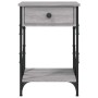Mesita de noche madera contrachapada gris Sonoma 40x42x60 cm de , Mesitas de noche - Ref: Foro24-826341, Precio: 49,79 €, Des...