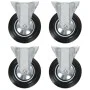 Fixed wheels 4 units 160 mm by , Material handling - Ref: Foro24-143450, Price: 52,18 €, Discount: %