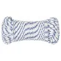Weißes Polypropylen-Schiffstau 5 mm 100 m von , Seile und Metallschnüre - Ref: Foro24-152281, Preis: 16,23 €, Rabatt: %