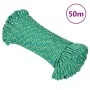 Green 5 mm 50 m polypropylene boat rope by , Ropes and metal cords - Ref: Foro24-152704, Price: 11,81 €, Discount: %