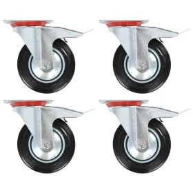 Ruedas giratorias con frenos dobles 4 unidades 160 mm by , Material handling - Ref: Foro24-143452, Price: 65,85 €, Discount: %