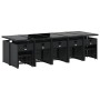 Set comedor de jardín con cojines 15 pzas ratán sintético negro by , Garden sets - Ref: Foro24-3211171, Price: 779,39 €, Disc...