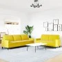 Juego de sofás con cojines 2 piezas terciopelo amarillo de , Sofás - Ref: Foro24-3278477, Precio: 517,96 €, Descuento: %