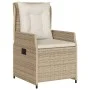 Garten-Essgruppe 9-teilig mit Kissen aus synthetischem Rattan in Beige. von , Gartensets - Ref: Foro24-3262792, Preis: 1,00 €...