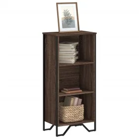 Estantería madera de ingeniería marrón roble 50x31x106 cm by , Bookcases and shelves - Ref: Foro24-848608, Price: 50,37 €, Di...