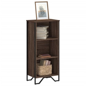 Estantería madera de ingeniería marrón roble 50x31x106 cm by , Bookcases and shelves - Ref: Foro24-848608, Price: 50,99 €, Di...
