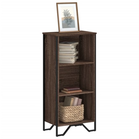Estantería madera de ingeniería marrón roble 50x31x106 cm by , Bookcases and shelves - Ref: Foro24-848608, Price: 50,99 €, Di...