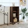 Estantería madera de ingeniería marrón roble 50x31x106 cm by , Bookcases and shelves - Ref: Foro24-848608, Price: 50,37 €, Di...