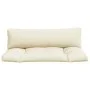Cojines para sofá de palets 2 unidades tela crema by , Cushions for chairs and sofas - Ref: Foro24-360924, Price: 61,47 €, Di...