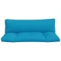 Cojines para sofá de palets 2 unidades tela azul claro by , Cushions for chairs and sofas - Ref: Foro24-360926, Price: 47,55 ...
