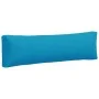Cojines para sofá de palets 2 unidades tela azul claro by , Cushions for chairs and sofas - Ref: Foro24-360926, Price: 47,55 ...