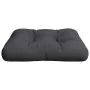 Cojín para sofá de palets tela negro 58x58x10 cm by , Cushions for chairs and sofas - Ref: Foro24-360907, Price: 30,40 €, Dis...