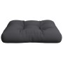 Kissen für Palettensofa, schwarzer Stoff, 58x58x10 cm. von , Kissen für Stühle und Sofas - Ref: Foro24-360907, Preis: 32,88 €...