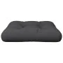 Cojín para sofá de palets tela negro 58x58x10 cm by , Cushions for chairs and sofas - Ref: Foro24-360907, Price: 30,40 €, Dis...