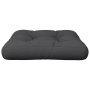 Kissen für Palettensofa, schwarzer Stoff, 58x58x10 cm. von , Kissen für Stühle und Sofas - Ref: Foro24-360907, Preis: 32,88 €...