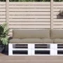 Cojines para palets 2 unidades tela gris taupé by , Cushions for chairs and sofas - Ref: Foro24-360930, Price: 84,81 €, Disco...