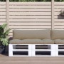 Cojines para palets 2 unidades tela gris taupé by , Cushions for chairs and sofas - Ref: Foro24-360930, Price: 93,52 €, Disco...