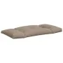 Cojines para palets 2 unidades tela gris taupé by , Cushions for chairs and sofas - Ref: Foro24-360930, Price: 84,81 €, Disco...