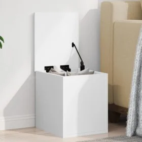 Aufbewahrungsbox aus weißem Ingenieurholz 30x35x35 cm von , Aufbewahrungskisten - Ref: Foro24-840667, Preis: 37,29 €, Rabatt: %