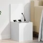 Aufbewahrungsbox aus weißem Ingenieurholz 30x35x35 cm von , Aufbewahrungskisten - Ref: Foro24-840667, Preis: 37,53 €, Rabatt: %
