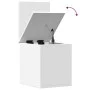 Caja de almacenaje madera de ingeniería blanco 30x35x35 cm by , Storage trunks - Ref: Foro24-840667, Price: 37,29 €, Discount: %