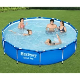 Bestway Pool with Steel Pro structure 366x76 cm by Bestway, Swimming pools - Ref: Foro24-92914, Price: 136,69 €, Discount: %