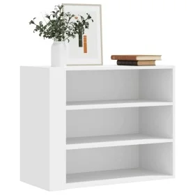 Wandschrank aus weißem Ingenieurholz 75x35x60 cm von , Regale und Regale - Ref: Foro24-848416, Preis: 57,81 €, Rabatt: %
