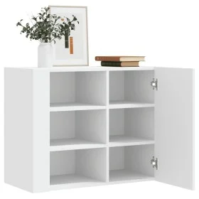 Wandschrank aus weißem Ingenieurholz 75x35x60 cm von , Regale und Regale - Ref: Foro24-848423, Preis: 68,09 €, Rabatt: %