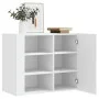Wandschrank aus weißem Ingenieurholz 75x35x60 cm von , Regale und Regale - Ref: Foro24-848423, Preis: 68,09 €, Rabatt: %