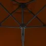 Garden umbrella with terracotta steel pole 250x250x230 cm by vidaXL, Umbrellas - Ref: Foro24-312515, Price: 92,48 €, Discount: %