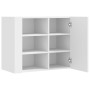 Wandschrank aus weißem Ingenieurholz 75x35x60 cm von , Regale und Regale - Ref: Foro24-848423, Preis: 69,03 €, Rabatt: %