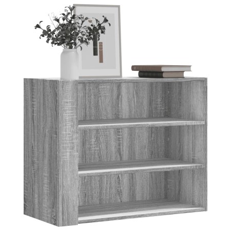 Armario de pared madera de ingeniería gris Sonoma 75x35x60 cm by , Shelves and shelves - Ref: Foro24-848421, Price: 54,16 €, ...