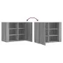 Wandschrank aus Sonoma-Eichenholzoptik 75x35x60 cm von , Regale und Regale - Ref: Foro24-848428, Preis: 68,09 €, Rabatt: %