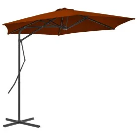 Sonnenschirm mit Terrakotta-Stahlstange 300x230cm von vidaXL, Sonnenschirme - Ref: Foro24-312519, Preis: 94,59 €, Rabatt: %