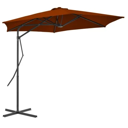 Sonnenschirm mit Terrakotta-Stahlstange 300x230cm von vidaXL, Sonnenschirme - Ref: Foro24-312519, Preis: 94,42 €, Rabatt: %
