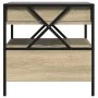Mesa de centro con Infinity LED roble Sonoma 50x50x51 cm von , Couchtisch - Ref: Foro24-847713, Preis: 85,58 €, Rabatt: %