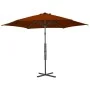 Sonnenschirm mit Terrakotta-Stahlstange 300x230cm von vidaXL, Sonnenschirme - Ref: Foro24-312519, Preis: 94,42 €, Rabatt: %