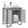 Armario lavabo baño madera ingeniería gris Sonoma 60x35x60 cm von , Badezimmermöbel - Ref: Foro24-848657, Preis: 59,83 €, Rab...
