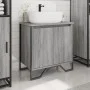 Armario lavabo baño madera ingeniería gris Sonoma 60x35x60 cm von , Badezimmermöbel - Ref: Foro24-848657, Preis: 59,83 €, Rab...