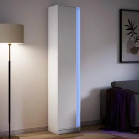 Aparador con LED madera de ingeniería blanco 41,5x32,5x200 cm von , Sideboards - Ref: Foro24-3307898, Preis: 122,28 €, Rabatt: %