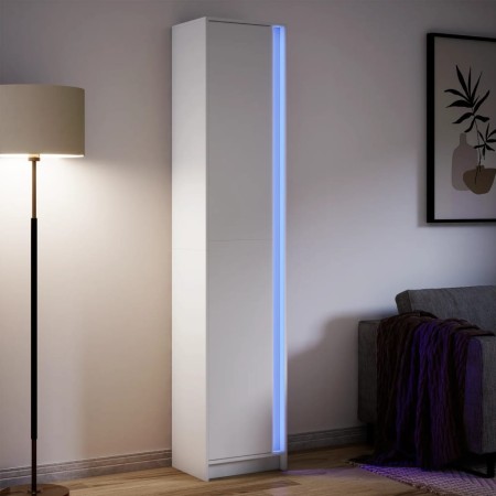 Aparador con LED madera de ingeniería blanco 41,5x32,5x200 cm von , Sideboards - Ref: Foro24-3307898, Preis: 123,92 €, Rabatt: %