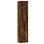 Aparador LED madera ingeniería roble ahumado 41,5x32,5x200 cm de , Aparadores - Ref: Foro24-3307902, Precio: 137,89 €, Descue...